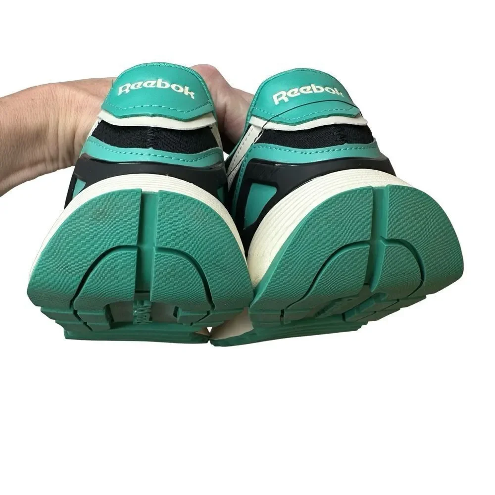 REEBOK Wmns Classic Leather Legacy AZ 'Black Future Teal' Size 8.5